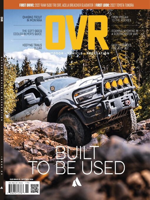 Cover image for OVR: Outdoor, Vehicle, Recreation
